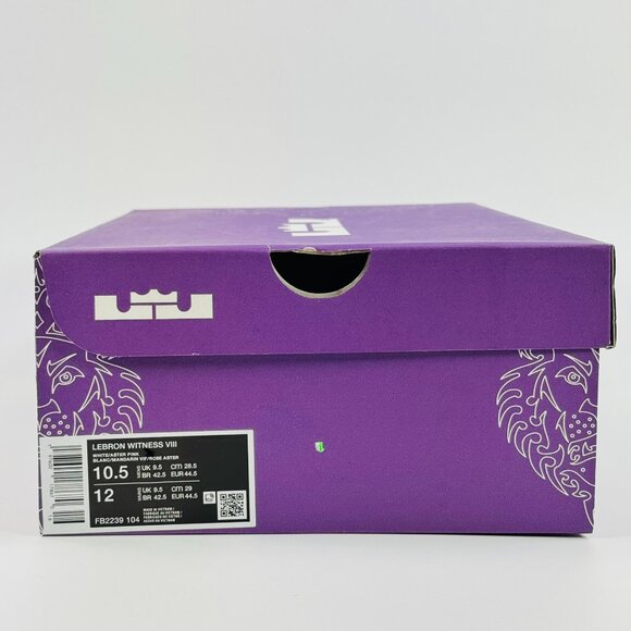 Nike Lebron Witness VIII \'Dunkin Donuts\' FB2239-104 Basketball Multi Size main image 15